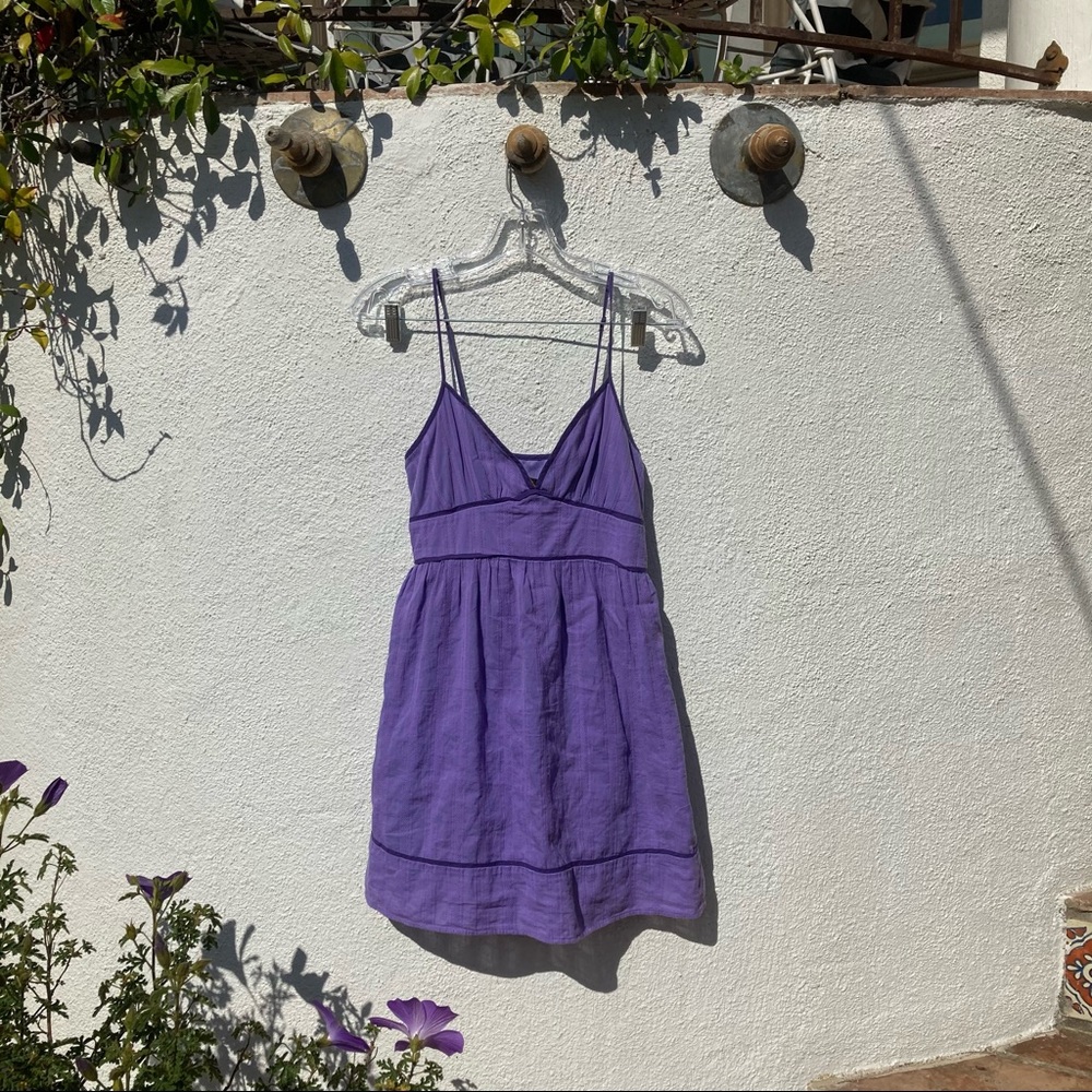 Adorable Purple Babydoll Dress